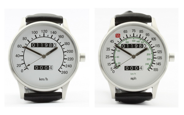 Vmax speedometer km/h and mph watches